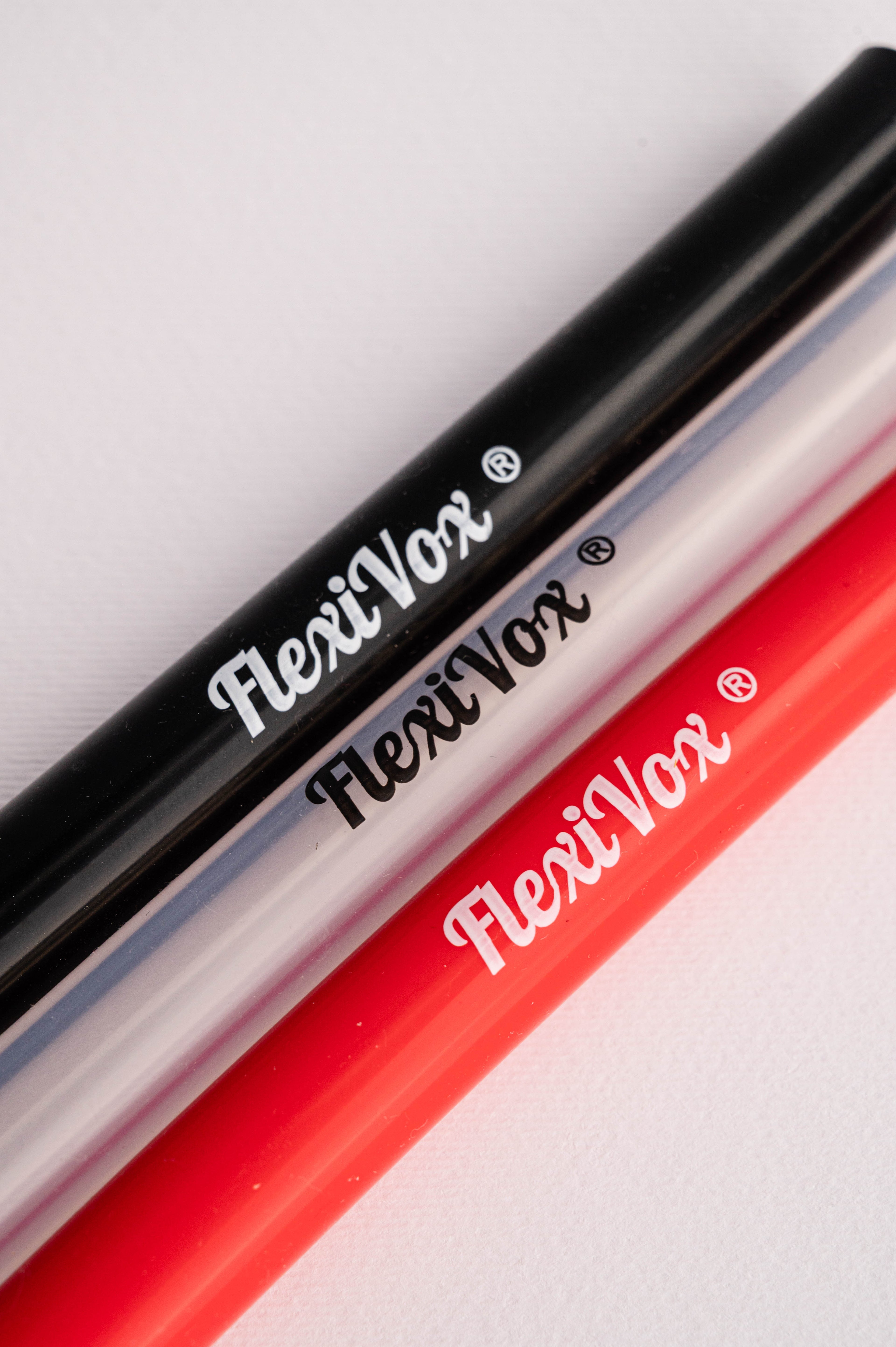 Tubo FlexiVox® con cepillo (rojo)