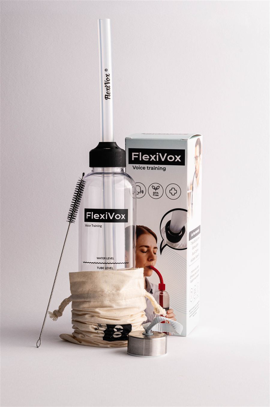Kit FlexiVox compatible con Lax Vox en color Transparente cristal, foto 1